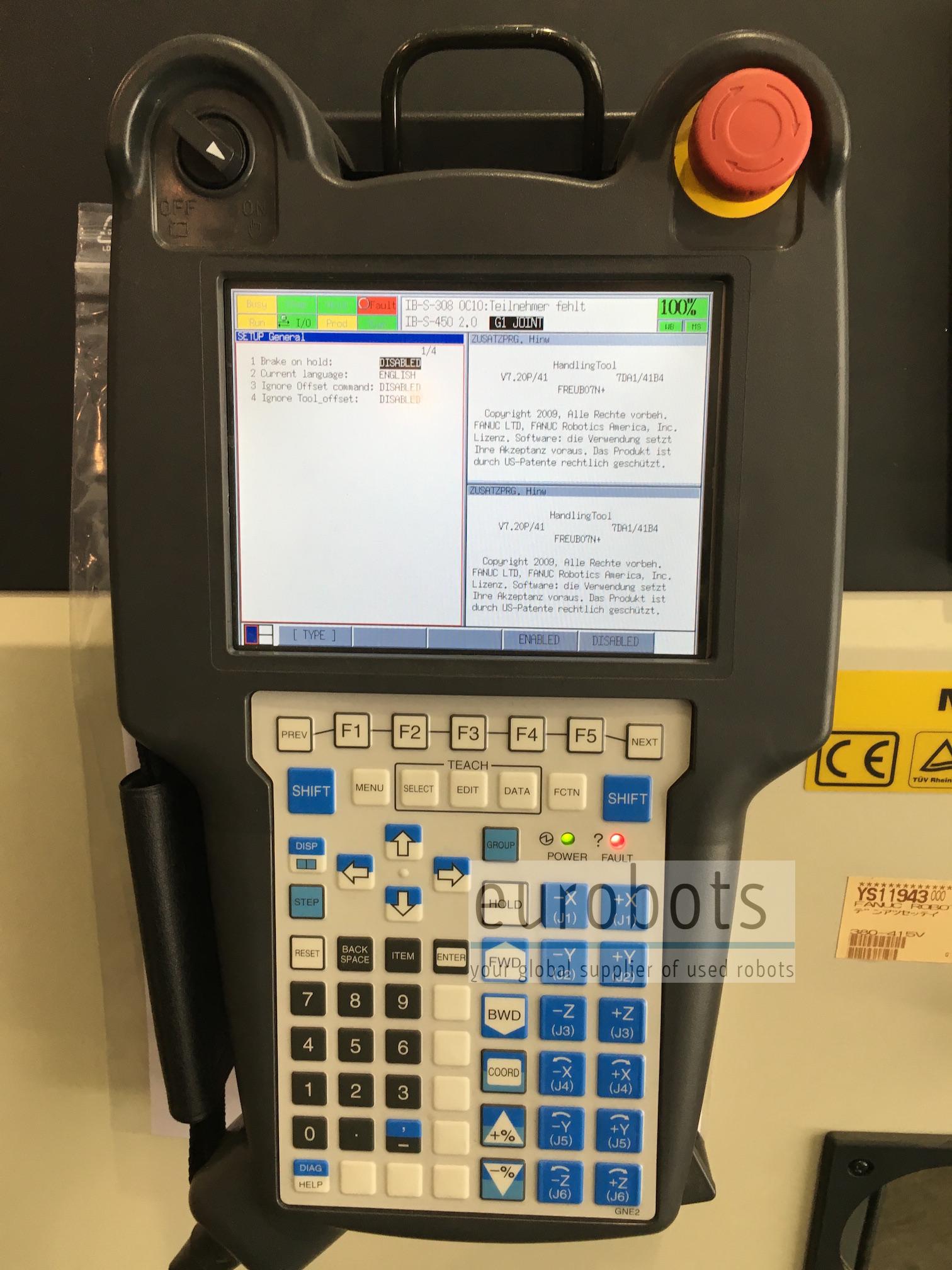 Fanuc M 16ib With R 30ia Controller Eurobots