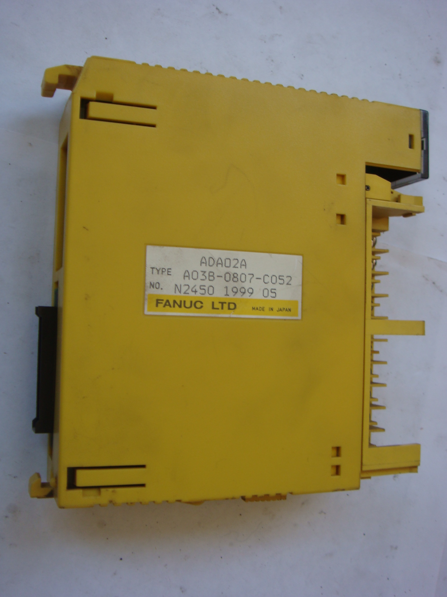 FANUC RJ2 ADA02A Analog Output PLC Module Type: A03B-0807-C052 | Robot ...