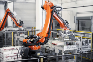 KUKA Robotics’ palletizing and packaging robots have been featured at PACK EXPO events. Source: KUKA Robotics